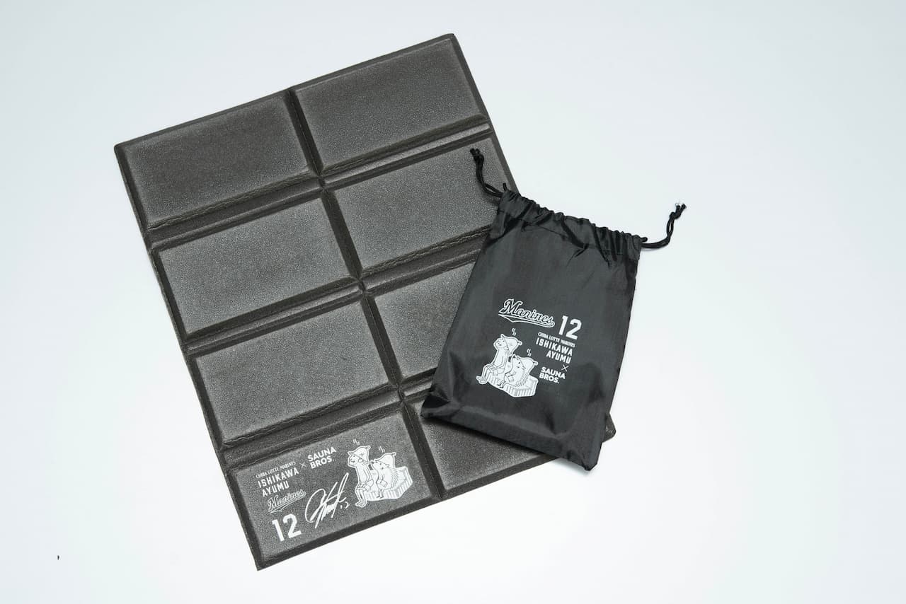 【新品未使用・限定品】千葉ロッテマリーンズ×湯〜ねる　コラボサウナハット 新品未使用・限定品】千葉ロッテマリーンズ×湯〜ねる コラボ