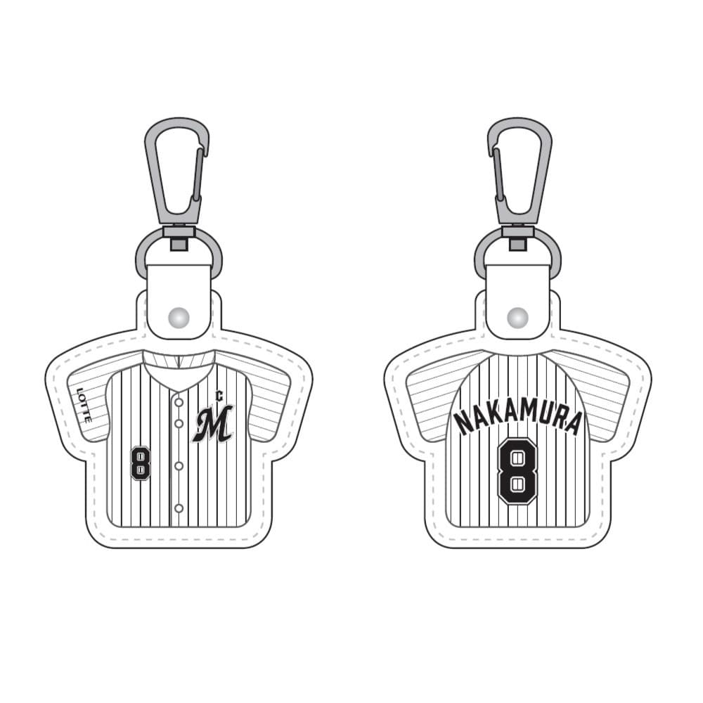 本革製ユニホームキーホルダー