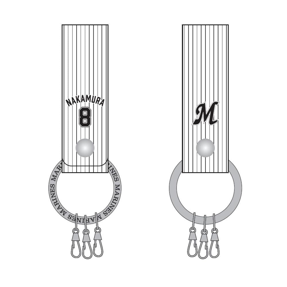 本革製ベルトキーリング