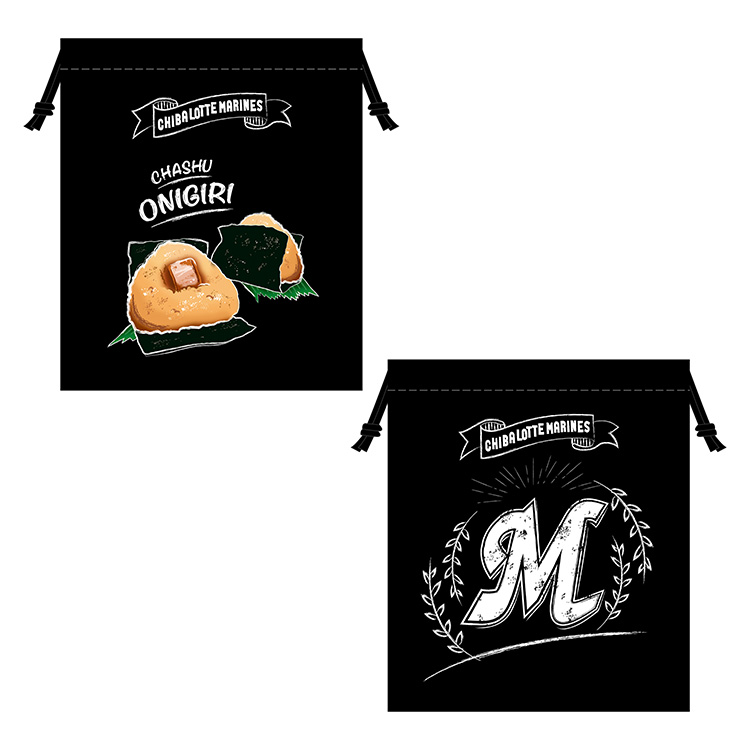 スタジアムグルメ巾着 チャーシューおにぎり