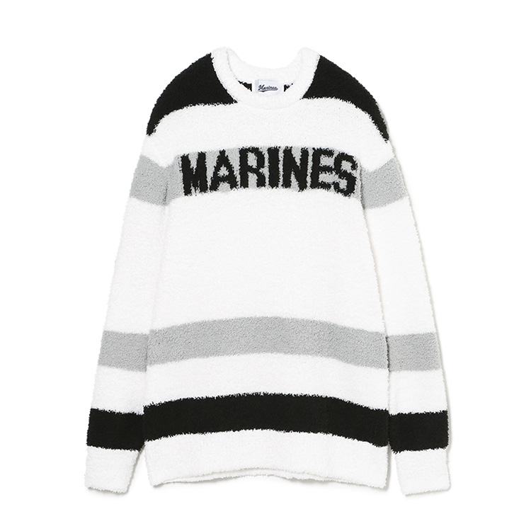 Marinesモコモコボーダープルオーバー