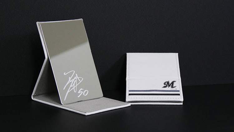 合皮折り畳みミラー