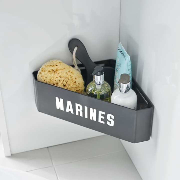 マグネットバスルームコーナーラック