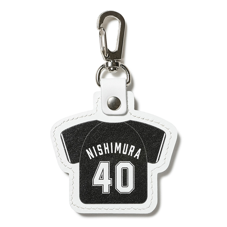 本革製ユニホームキーホルダー