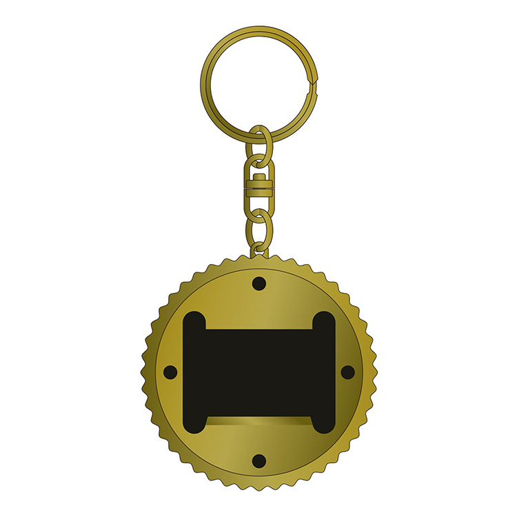 メタル栓抜きキーホルダー