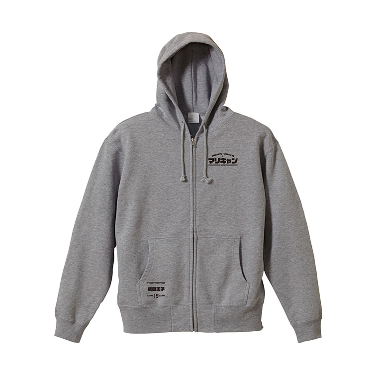 ジップパーカー