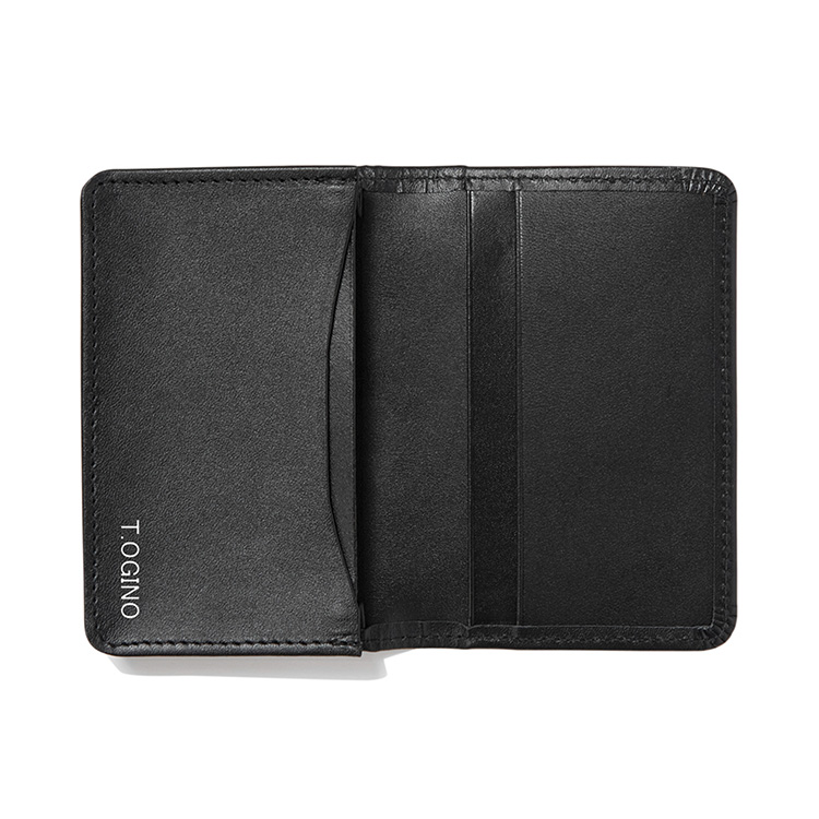 名入れ展開　本革製名刺入れ