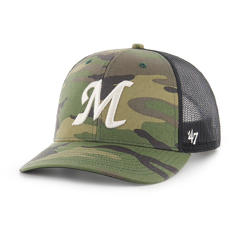 Marines カモ '47 TRUCKER カモ x ブラックメッシュ