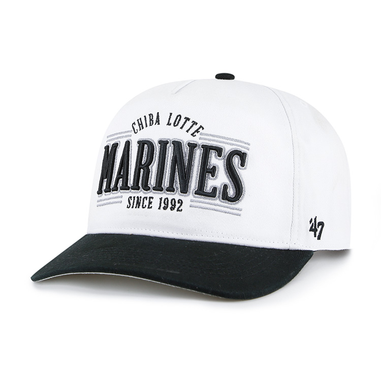 Marines ストリームライン '47 HITCH ホワイト x ブラック