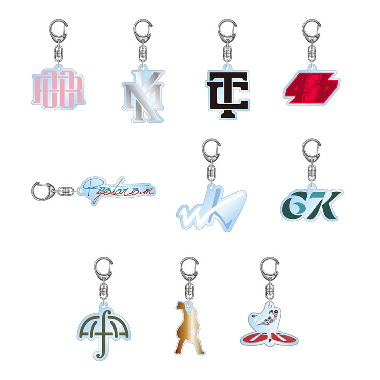 シークレットアクリルキーホルダー