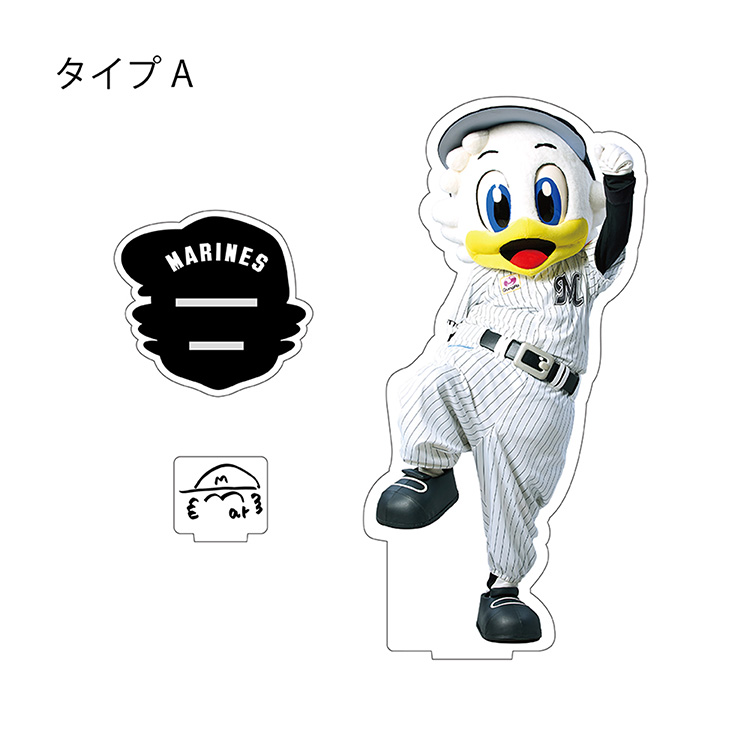 千葉ロッテマリーンズ マーくん ズーちゃん アクリルスタンド オンラインストア限定】6/7(金)受注販売グッズ情報 - 千葉ロッテ