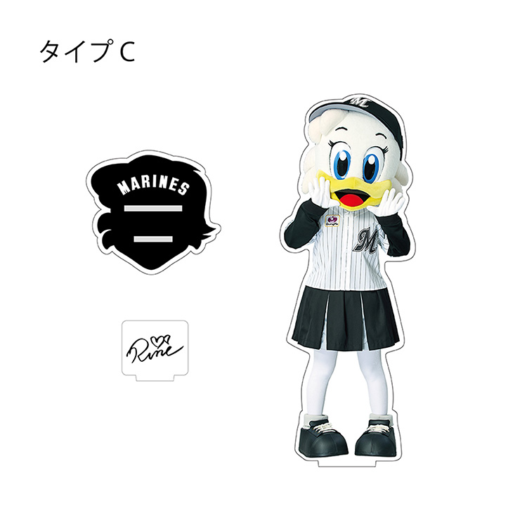千葉ロッテマリーンズ マーくん ズーちゃん アクリルスタンド オンラインストア限定】11/1(金)PHOTOマスコット総集編グッズ