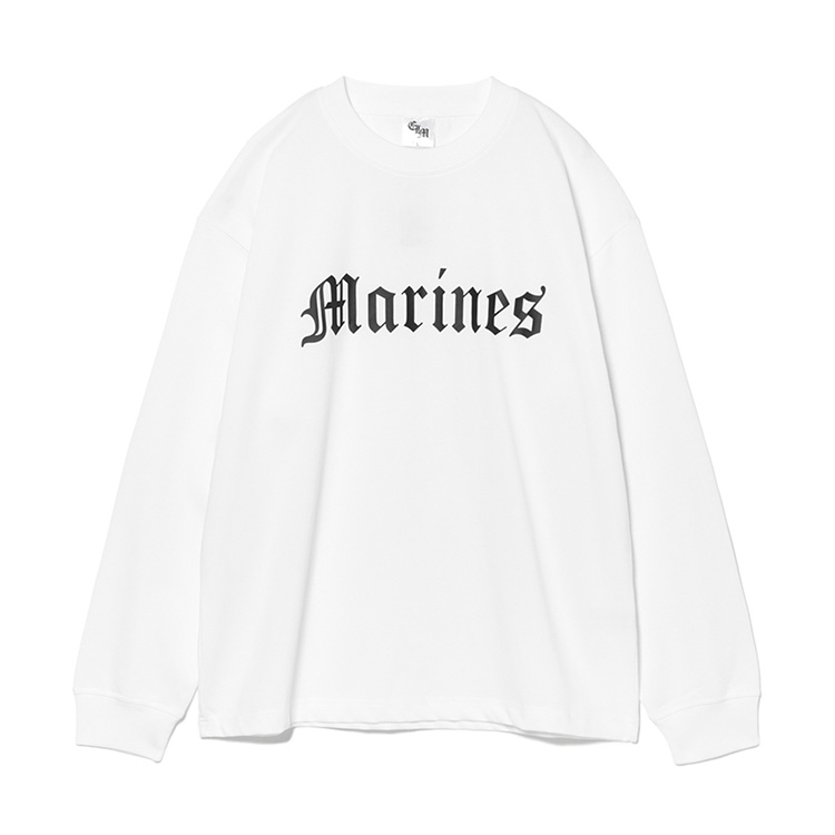 NCE長袖Tシャツ(Marinesロゴ)