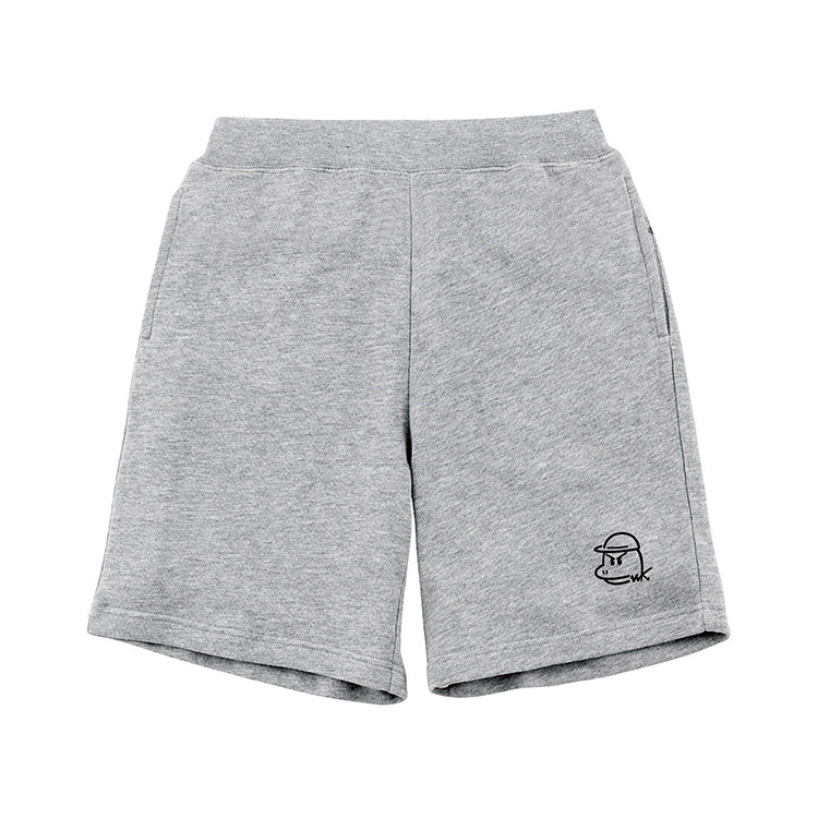 刺繍スウェットショーツ #63和田(イラスト)