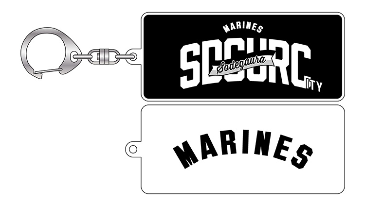 アクリルキーホルダー 袖ヶ浦市