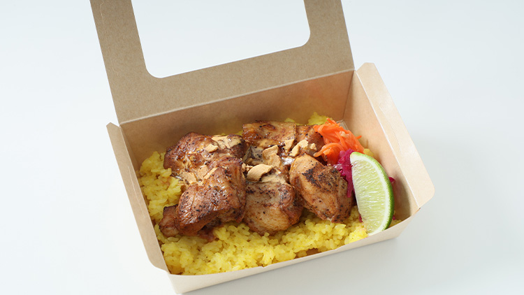 ポランコチキンオーバーライス