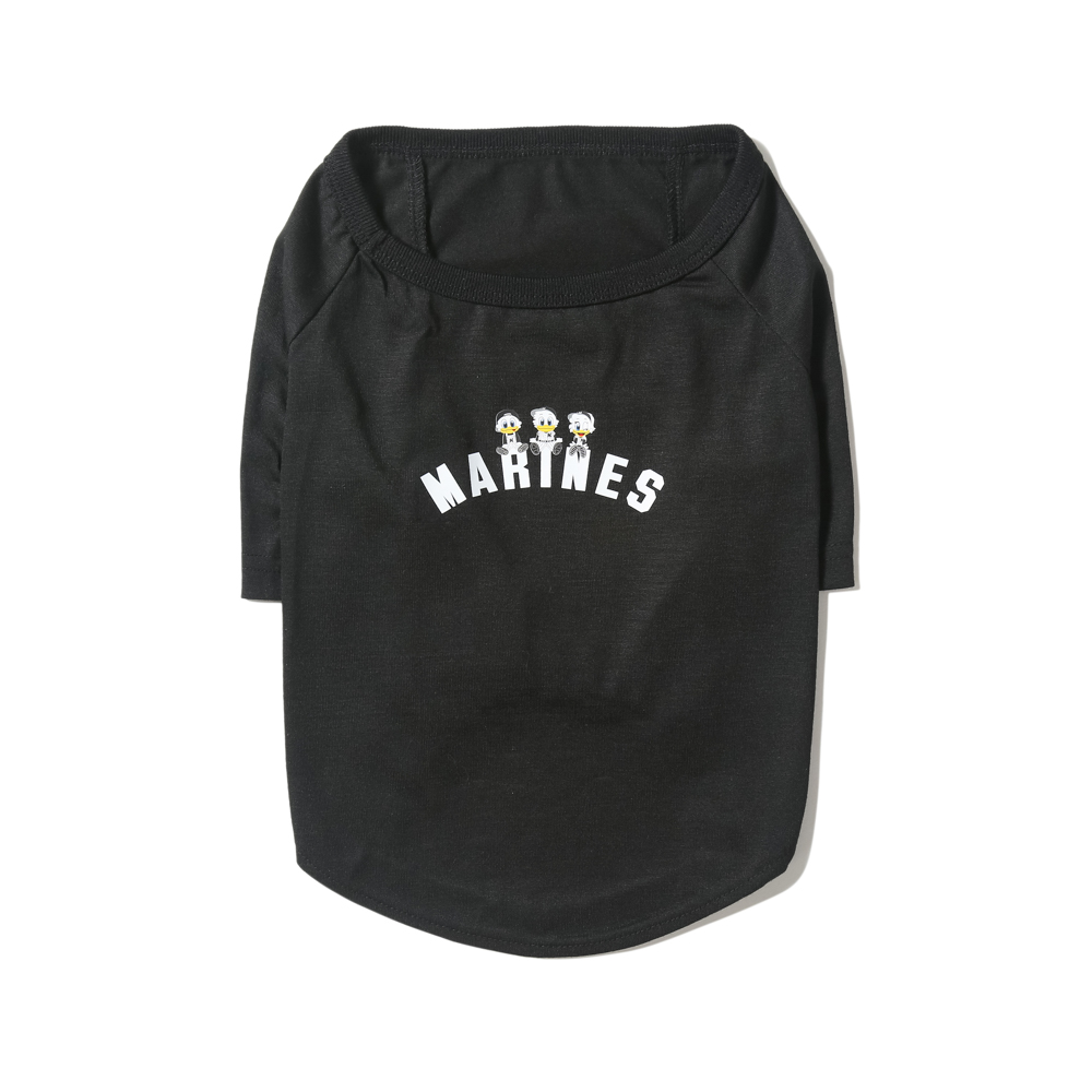 ドッグシャツ(ブラック無地)