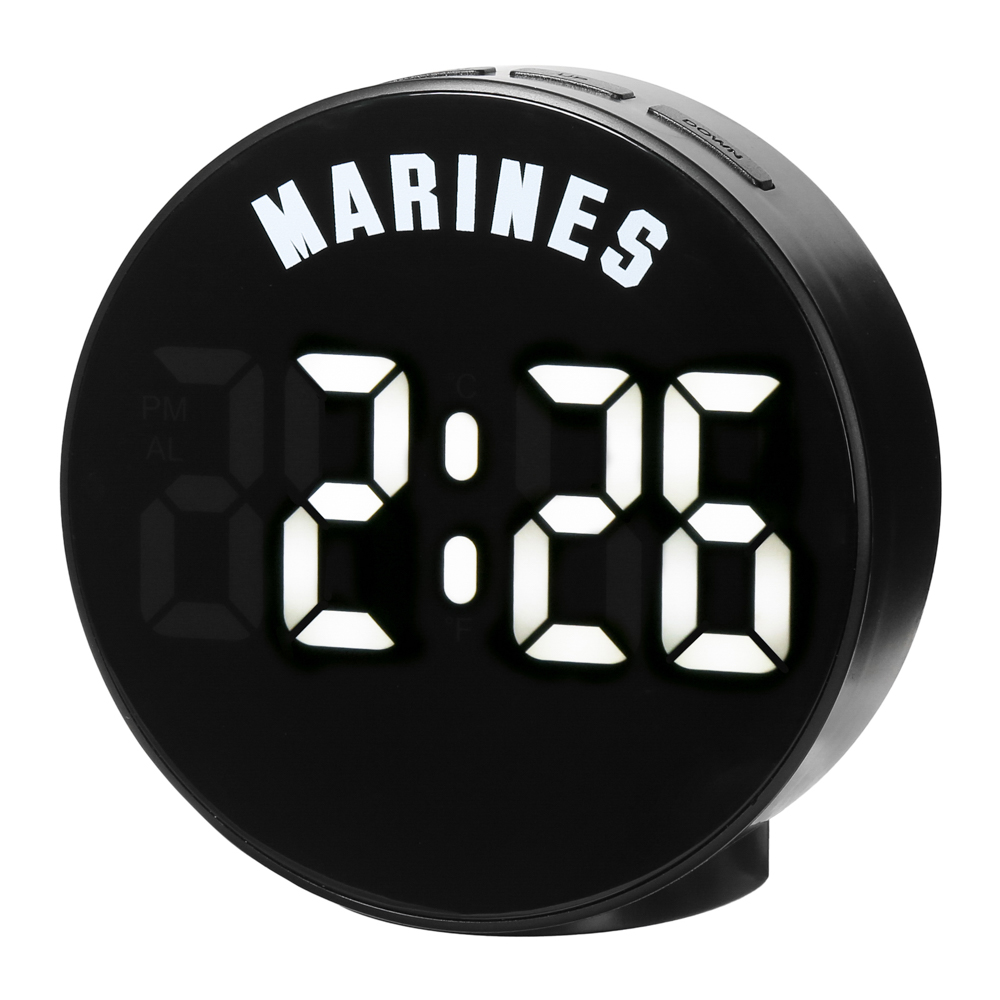 ラウンドLEDクロック アーチロゴ