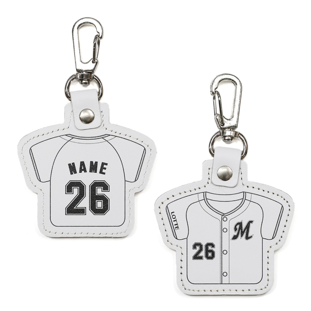 本革製ユニホームキーホルダー