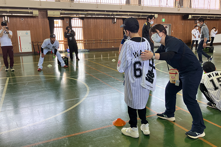 パラ支援プロジェクトの様子