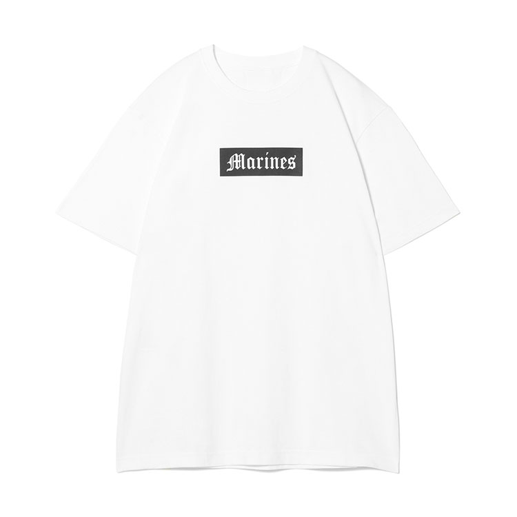 NCE半袖Tシャツ(MARINES BOXロゴ)