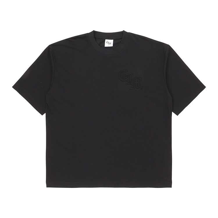 NCEエンボスプリント半袖Tシャツ(CLMロゴ)