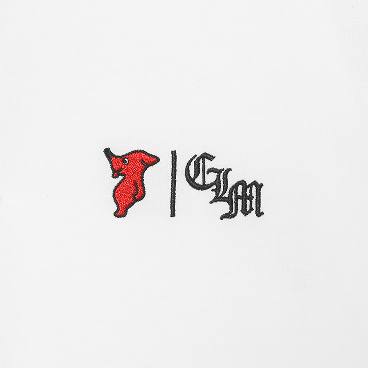 CLM×チーバくん半袖Tシャツ ホワイト