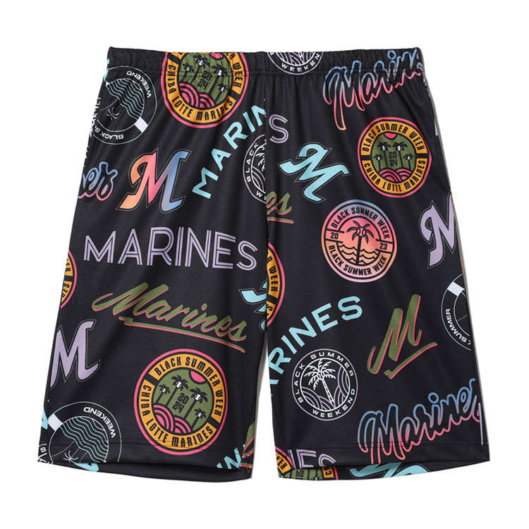 BSW総柄ハーフパンツ(オールドグラフィック)