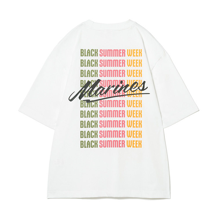 BSW半袖Tシャツ(連続プリント)