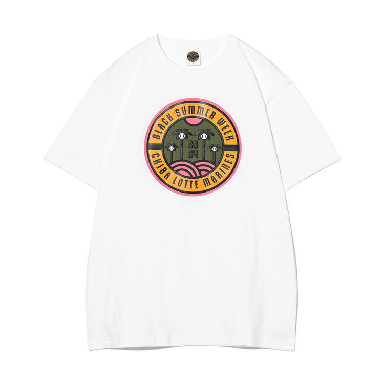 BSWサークルロゴ発泡Tシャツ