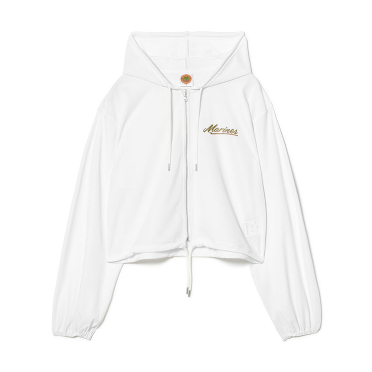 BSW メッシュZIPパーカー(ロゴ)