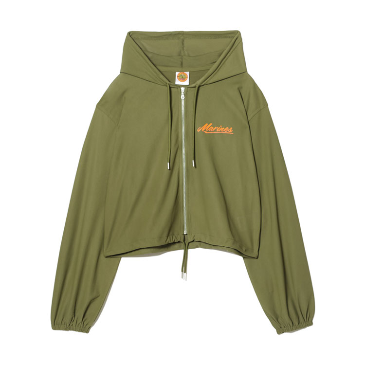 BSW メッシュZIPパーカー(ロゴ)