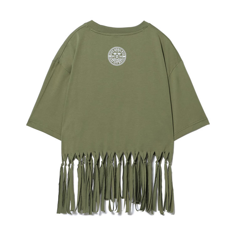 BSW フリンジTシャツ(プリント)