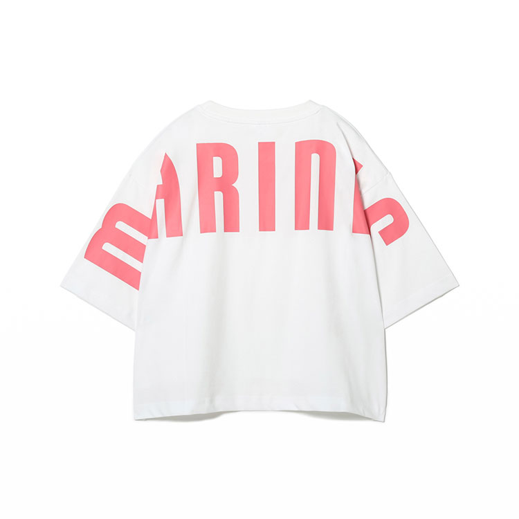 BSWクロップド半袖Tシャツ(背面MARINES)