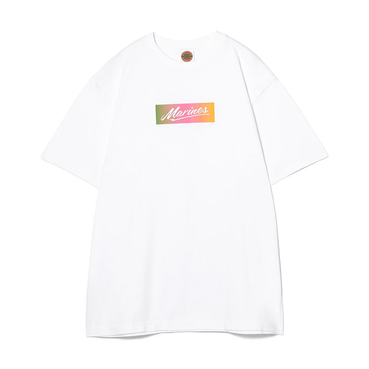 BSW半袖Tシャツ(レインボーBOXロゴ)