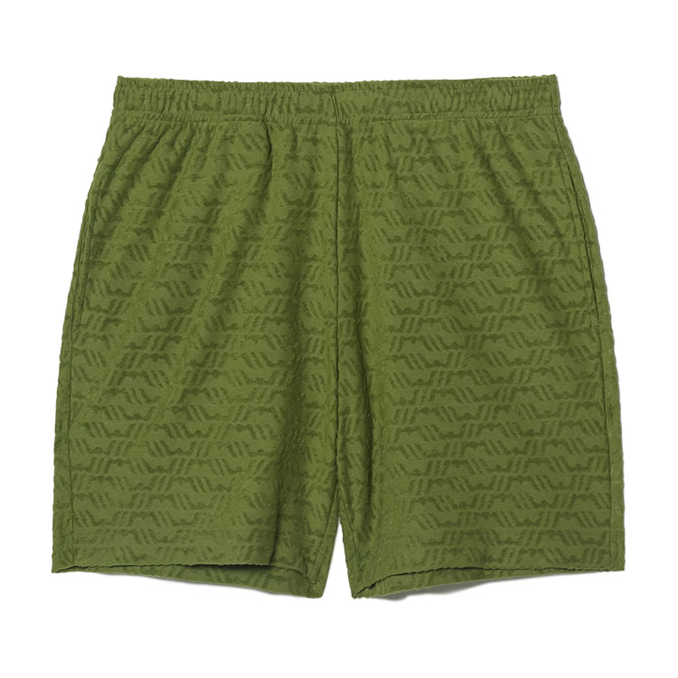 BSW パイルジャガードショートパンツ刺繍(サークル)