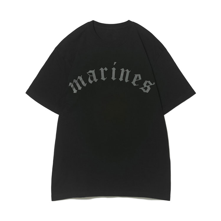 NCE半袖Tシャツ(marinesアーチロゴ)
