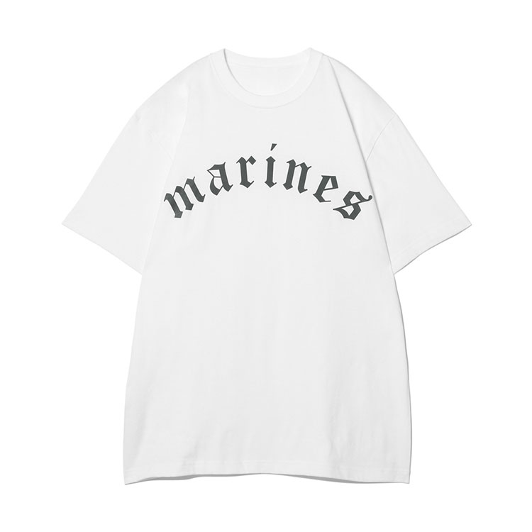NCE半袖Tシャツ(marinesアーチロゴ)