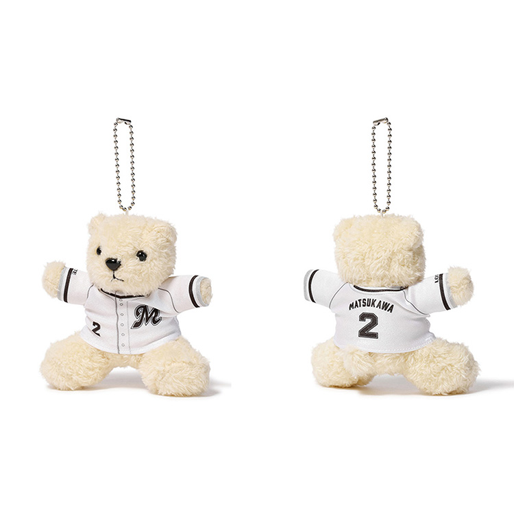 ユニホームベアキーホルダー