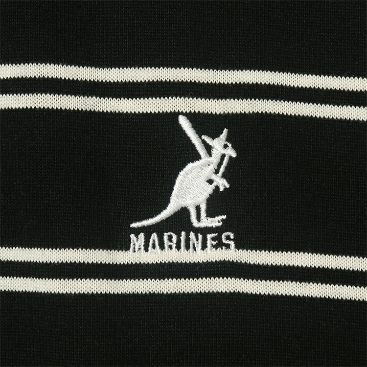 MARINES✕KANGOL　ボーダー長袖Tシャツ