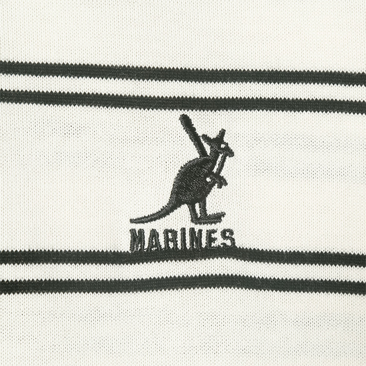 MARINES✕KANGOL　ボーダー長袖Tシャツ