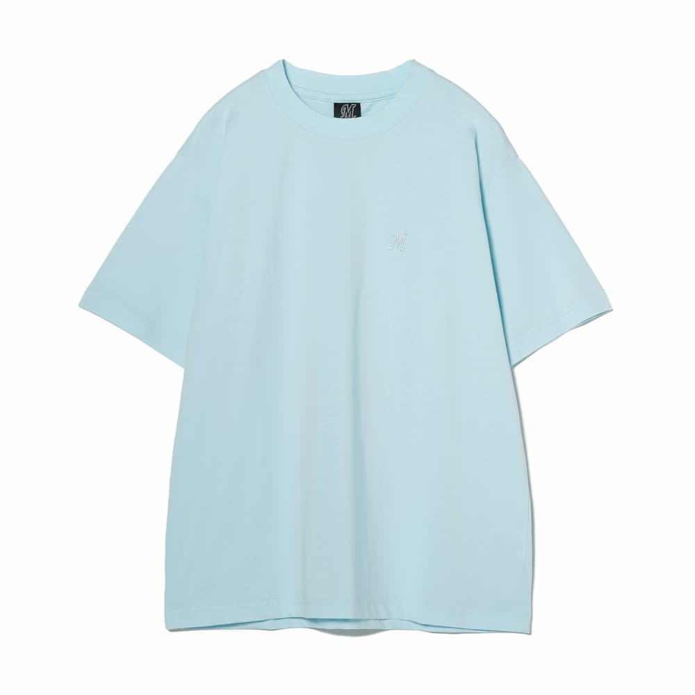 Mロゴ刺繍 冷感Tシャツ