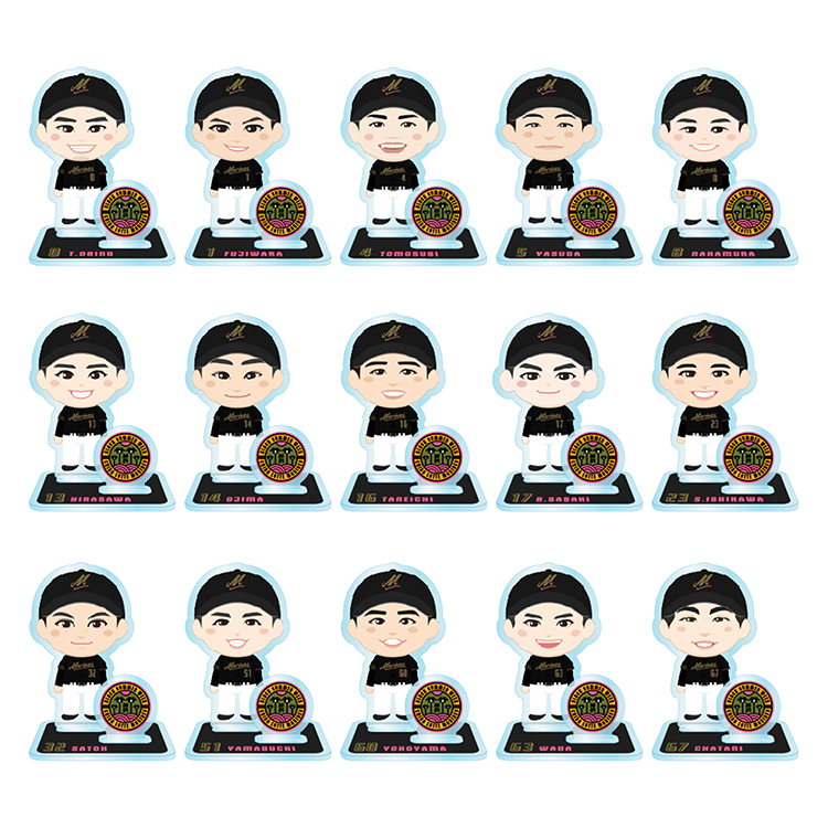 シークレット ミニキャラアクリルスタンド ブラックサマーVer.