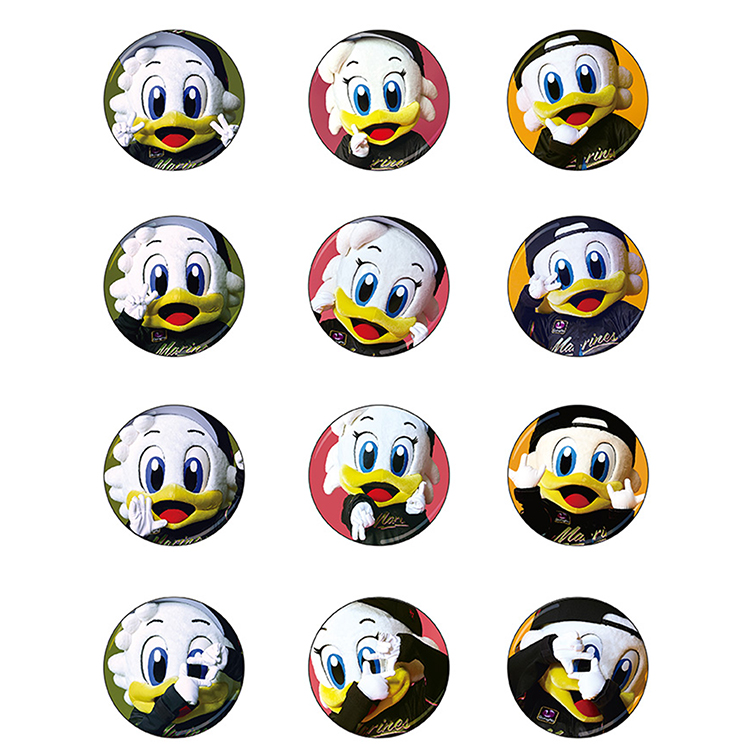 マスコット缶バッジ(シークレット・12種)