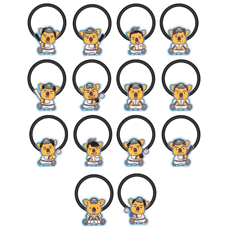 マリーンズ×コアラのマーチ ヘアゴム