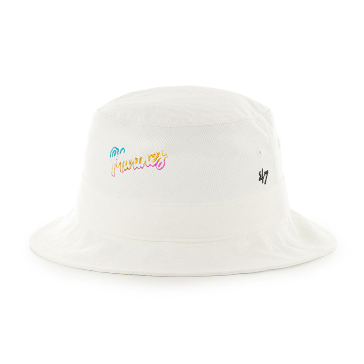 Marines BSW 2023 ミニロゴ スクリプト '47 BUCKET HAT ホワイト