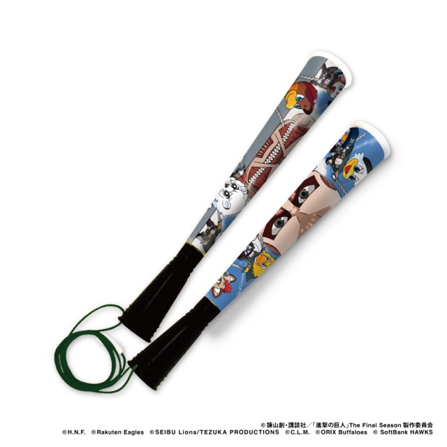 進撃の巨人　千葉ロッテマリーンズ　アクスタ　エレン　ミカサ　リヴァイ　ジーク オンラインストア限定】9/2(月)TVアニメ「進撃の巨人」コラボ