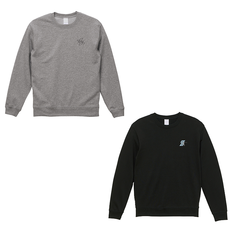 刺繍スウェット