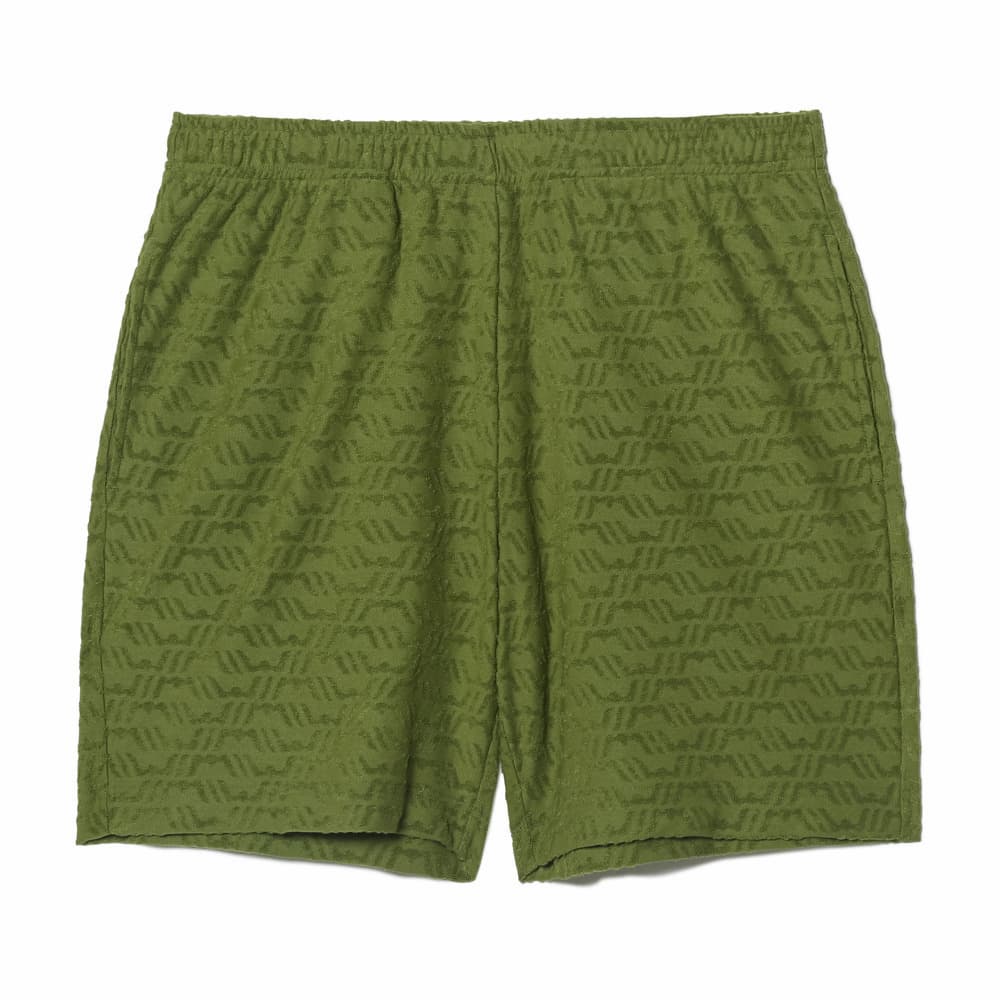 BSW パイルジャガードショートパンツ刺繍（サークル）