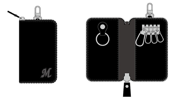 本革製スマートキーケース